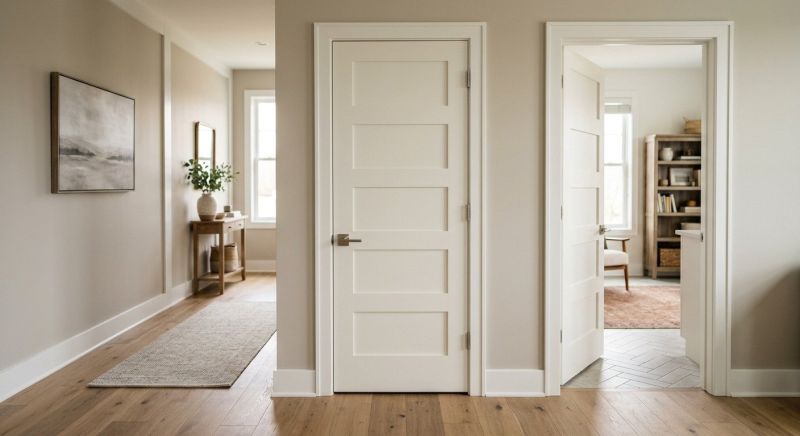 Interior Door Installation project example