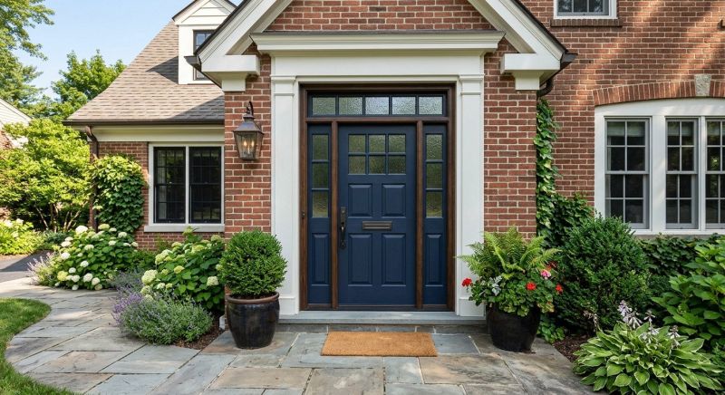 Entry Door Installation project example